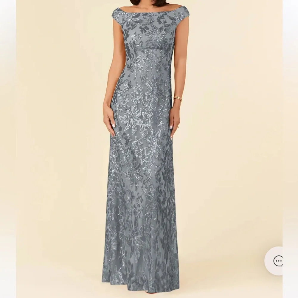 sachin and babi light blue dress Garden Party Dresses For Women Over 50